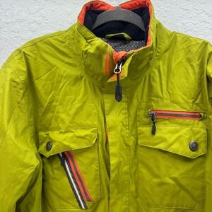 Boulder Gear Mens Ski Snowboard Jacket Lime Green Small Waterproof